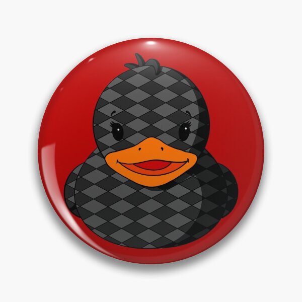 Item preview, Checkerboard Rubber Duck designed and sold by Alisha Ober Designs.
