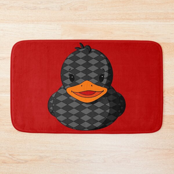Item preview, Checkerboard Rubber Duck designed and sold by Alisha Ober Designs.