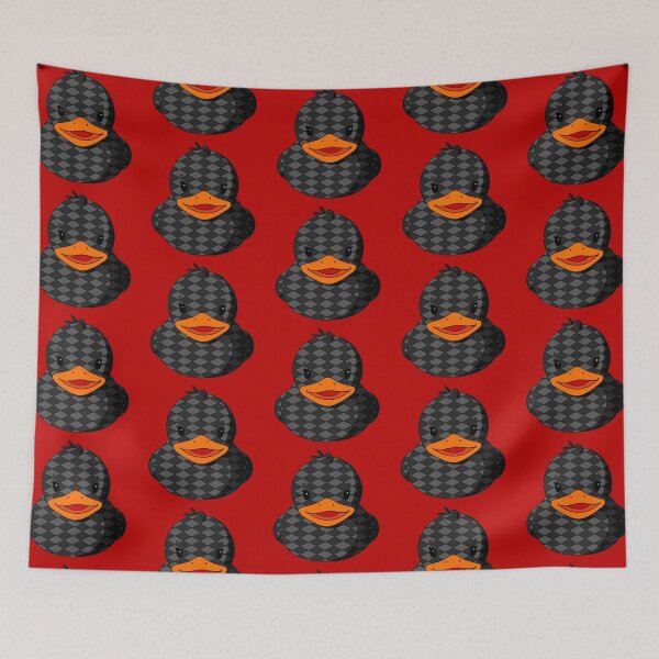 Item preview, Checkerboard Rubber Duck designed and sold by Alisha Ober Designs.