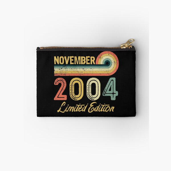 Item preview, Retro Vintage 17th Birthday - Born in November 2004 designed and sold by meedTee.