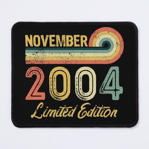 Item preview, Retro Vintage 17th Birthday - Born in November 2004 designed and sold by meedTee.
