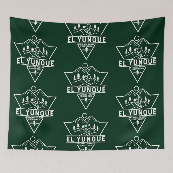 Item preview, El Yunque National Forest Puerto Rico Badge designed and sold by KrisSidDesigns.