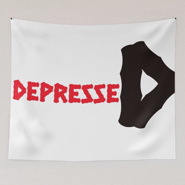Item preview,  Depressed typography design designed and sold by Falcon1111.