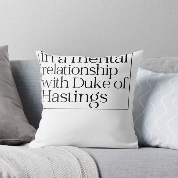 Item preview, En una relación mental con el duque de Hastings designed and sold by PurpleAcademy.