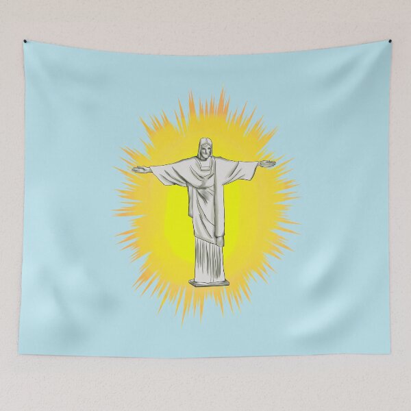 Item preview, Jesus Christ the savior of humanity surrounded by the light of the holy spirit designed and sold by Kalin-Lyfe.