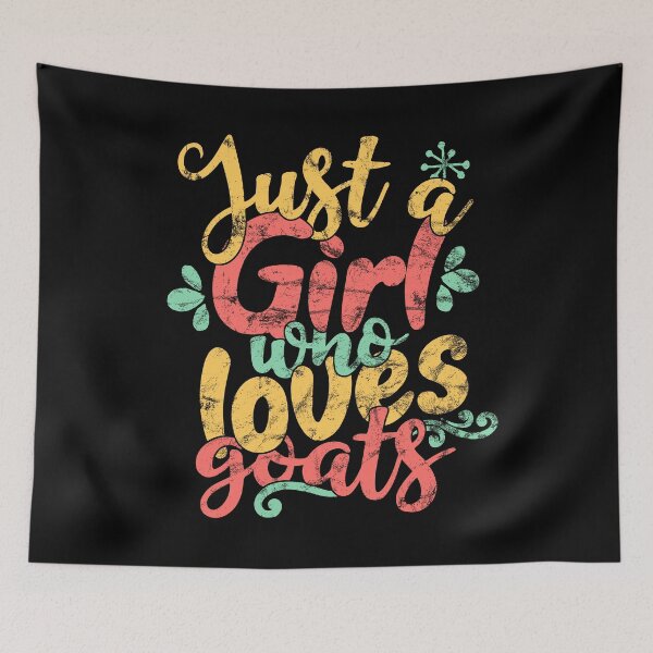 Item preview, Just a Girl Who Loves Goats Farmers graphic designed and sold by theodoros20.