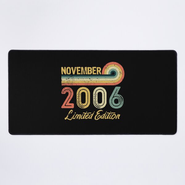 Item preview, Retro Vintage 15th Birthday - Born in November 2006 designed and sold by meedTee.
