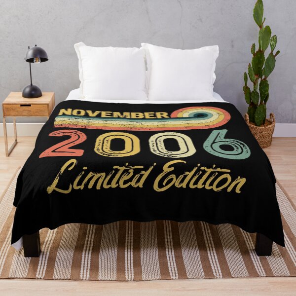 Item preview, Retro Vintage 15th Birthday - Born in November 2006 designed and sold by meedTee.