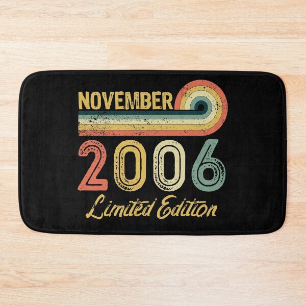 Item preview, Retro Vintage 15th Birthday - Born in November 2006 designed and sold by meedTee.
