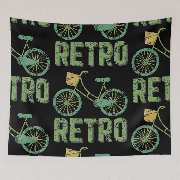 Item preview, Green Retro Vintage Bike Distressed designed and sold by 133DandC.