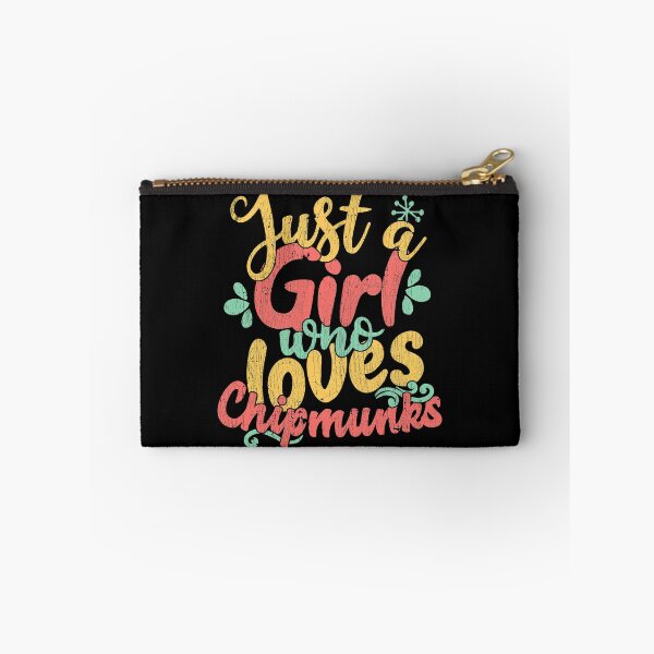 Item preview, Just A Girl Who Loves Chipmunks Gift print designed and sold by theodoros20.