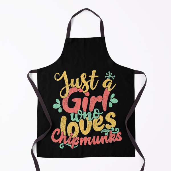 Item preview, Just A Girl Who Loves Chipmunks Gift print designed and sold by theodoros20.