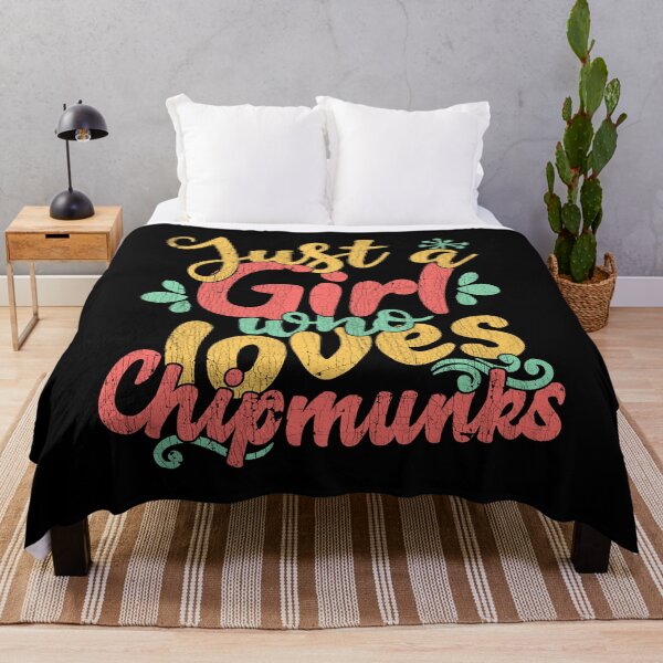 Item preview, Just A Girl Who Loves Chipmunks Gift print designed and sold by theodoros20.