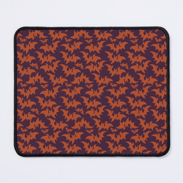 Item preview, Spooky halloween bats pattern orange and purple designed and sold by Gabba Delgado.
