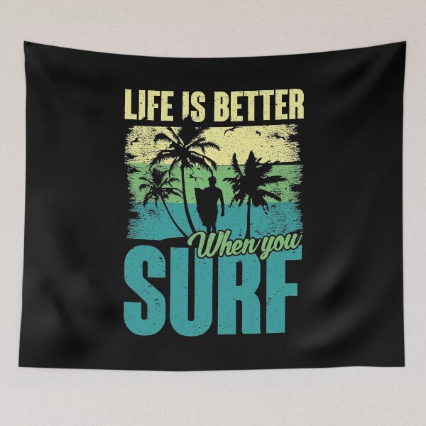 Item preview, Life is better Surf designed and sold by valuestees.