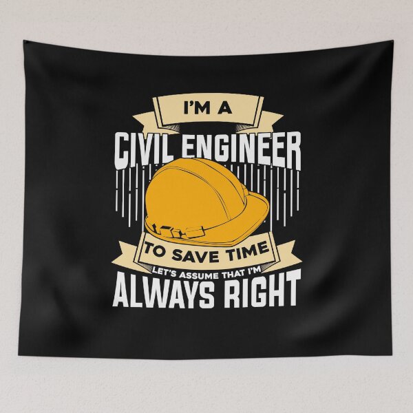 Item preview, Funny Engineering Civil Engineer Gift designed and sold by Marcid95.