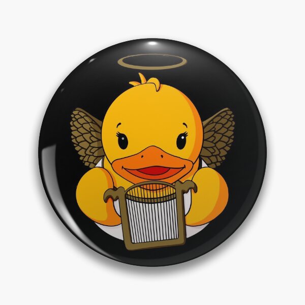 Item preview, Angel Rubber Duck designed and sold by Alisha Ober Designs.