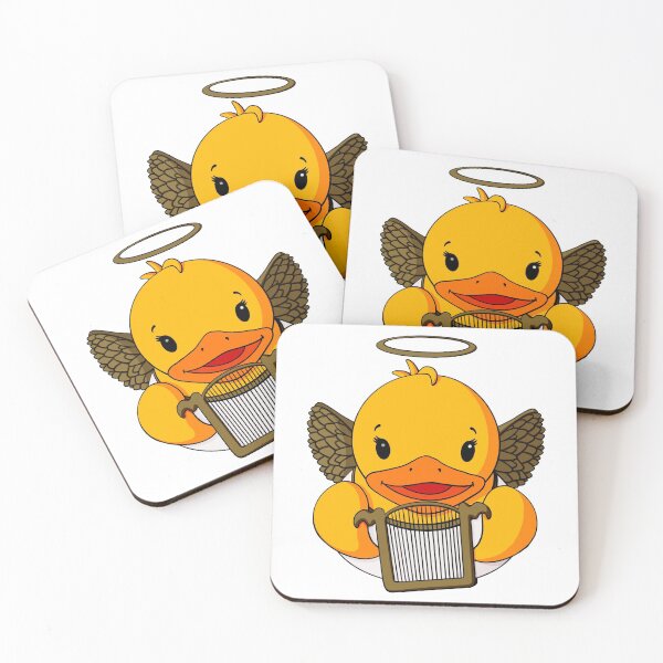 Item preview, Angel Rubber Duck designed and sold by Alisha Ober Designs.