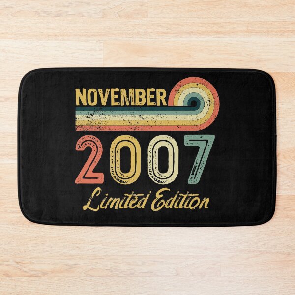 Item preview, Retro Vintage 14th Birthday - Born in November 2007 designed and sold by meedTee.