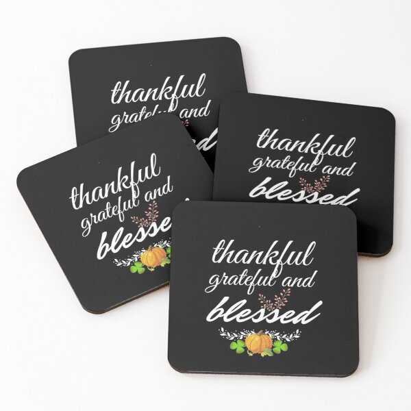 Item preview, THANKFUL GRATEFUL BLESSED THANKSGIVING designed and sold by samArtline.
