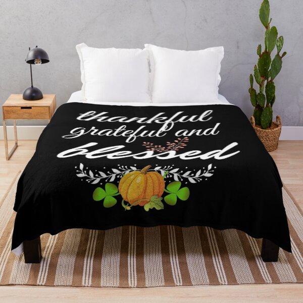 Item preview, THANKFUL GRATEFUL BLESSED THANKSGIVING designed and sold by samArtline.