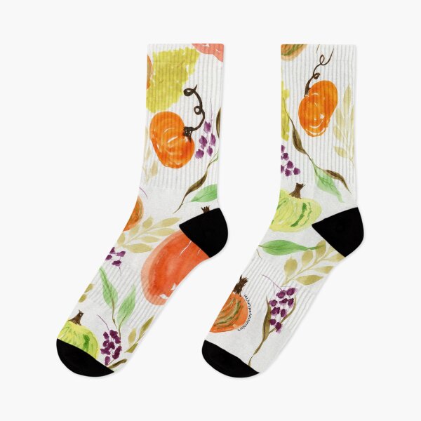 Item preview, Pumpkin Patch Watercolor Design designed and sold by JuniperWD.
