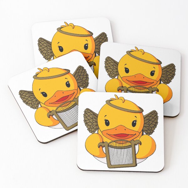 Item preview, Angel Rubber Duck designed and sold by Alisha Ober Designs.