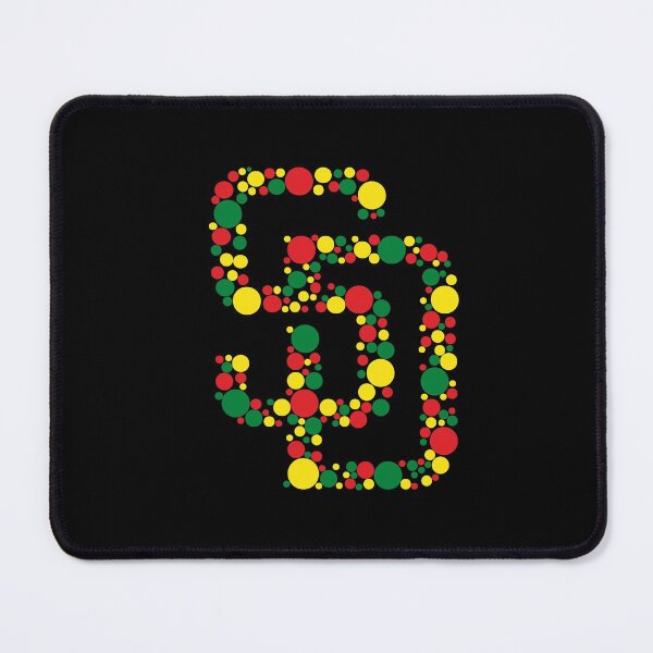 Item preview, San Diego California Rasta Color Polka Dot Design designed and sold by RedSparkle.