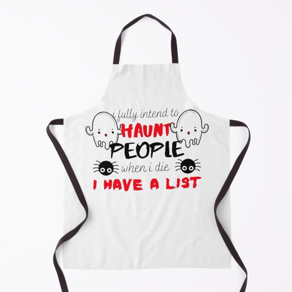 Item preview, I Fully Intend to Haunt People When I Die Funny Halloween Sticker designed and sold by MiaDelelai.