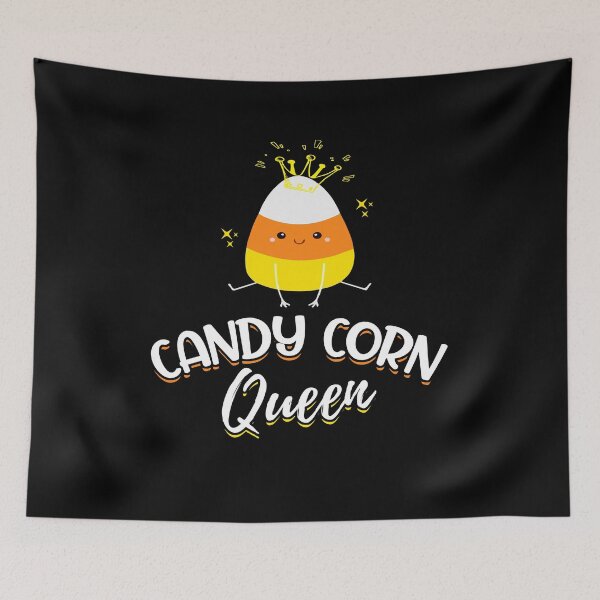Item preview, Candy Corn Sweet Queen Kawaii Funny Halloween Fan designed and sold by Dressed For  Duty.