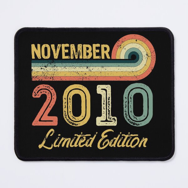 Item preview, Retro Vintage 11th Birthday - Born in November 2010 designed and sold by meedTee.