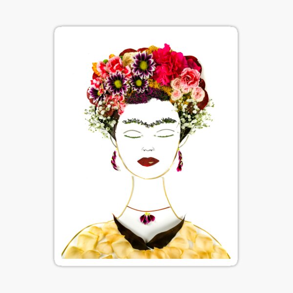 Item preview, Frida Kahlo designed and sold by flowerfaces.