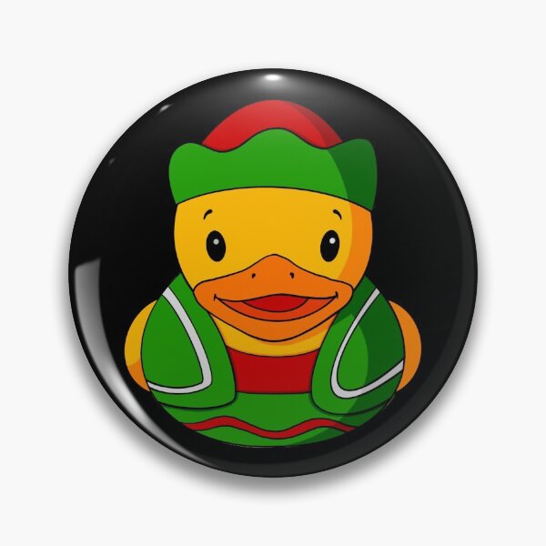 Item preview, Christmas Elf Rubber Duck designed and sold by Alisha Ober Designs.