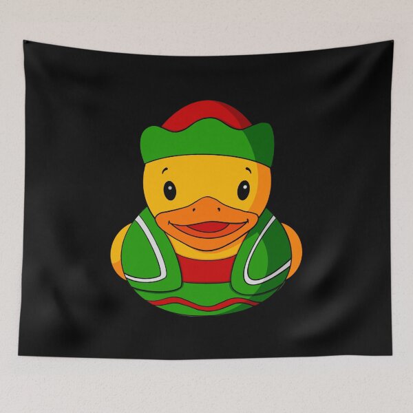 Item preview, Christmas Elf Rubber Duck designed and sold by Alisha Ober Designs.