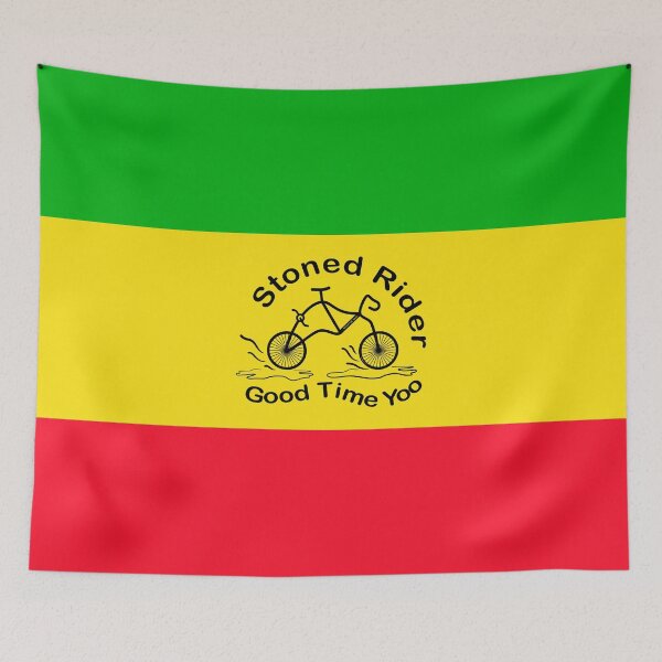 Item preview, Stoned Rider Good Time Yoo Happy Quote designed and sold by etoide.