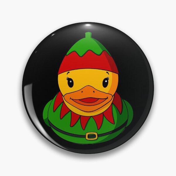 Item preview, Christmas Elf Rubber Duck designed and sold by Alisha Ober Designs.