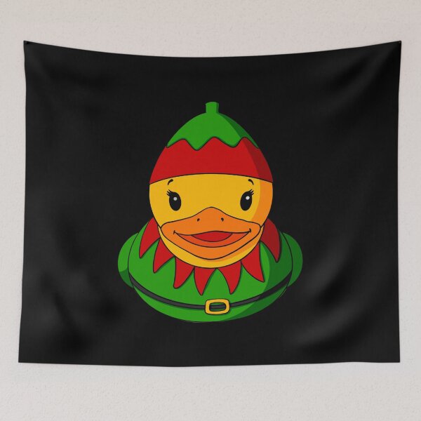 Item preview, Christmas Elf Rubber Duck designed and sold by Alisha Ober Designs.