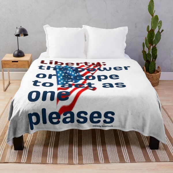 Item preview, Definition of Liberty on US Flag designed and sold by giddygoldfinch.