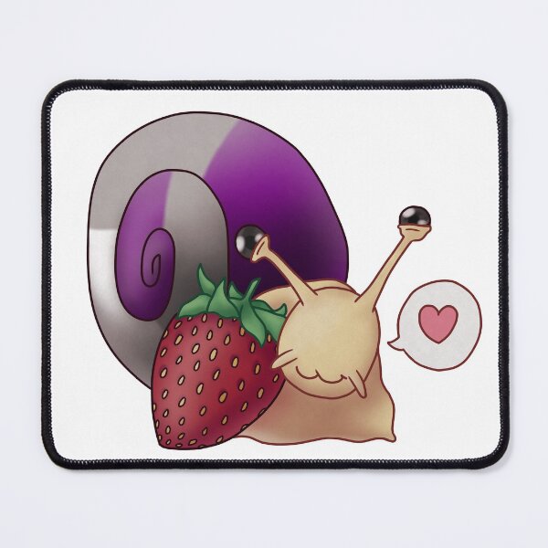 Item preview, Gray-asexual Ace-spec Strawberry Pride Snail designed and sold by PrideSnails.