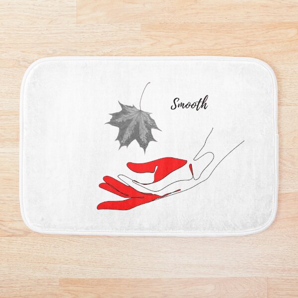 Item preview, Hand &Leaf - Smooth red designed and sold by 0waste.