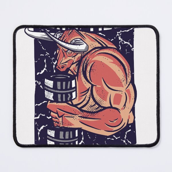 Item preview, Minotaur Bodybuilding Gym - Fitness designed and sold by Klotho-Fashion.