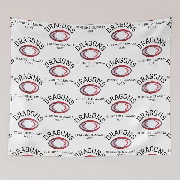 Item preview, St George Dragons Footy   designed and sold by UrbanInkShop.