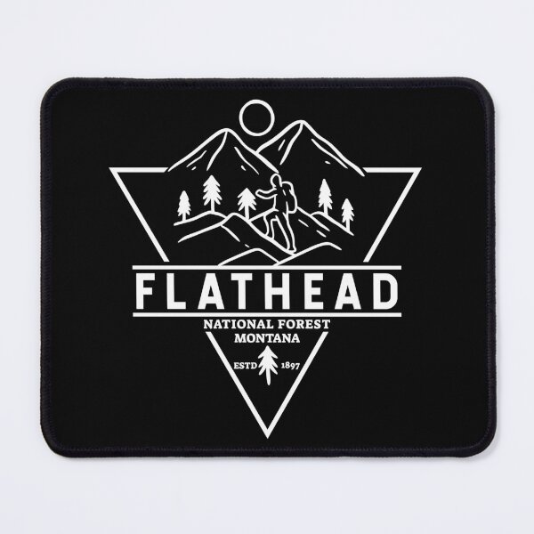 Item preview, Flathead National Forest Montana Badge designed and sold by KrisSidDesigns.