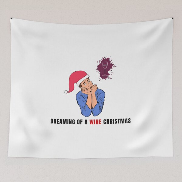 Item preview, Im Dreaming Of A Wine Christmas designed and sold by CRAZY-T.