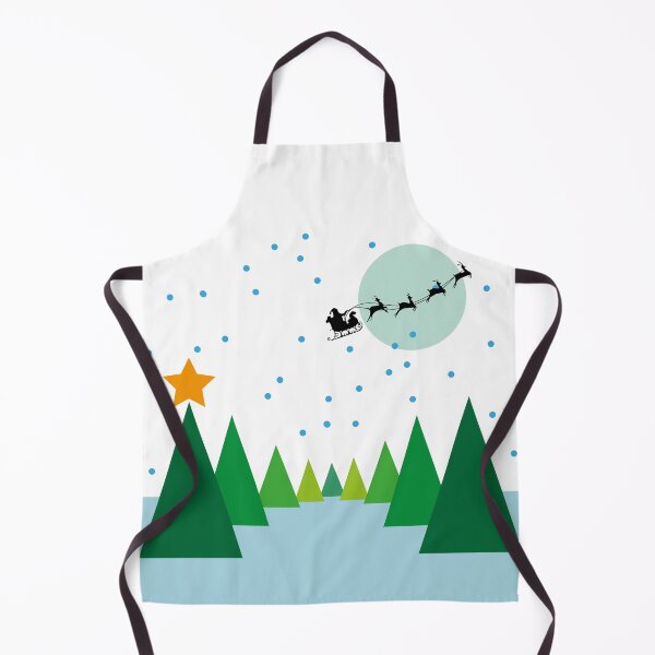 Item preview, Santa fly's home designed and sold by AnnaHaalandArt.