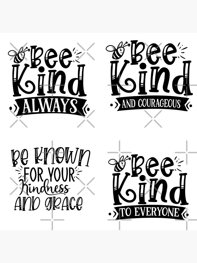 inspirational-funny-quotes-to-be-kind-poster-by-uiscew-redbubble