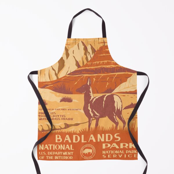 Item preview, Badlands National Park Vintage WPA Poster  designed and sold by JordanHolmes.