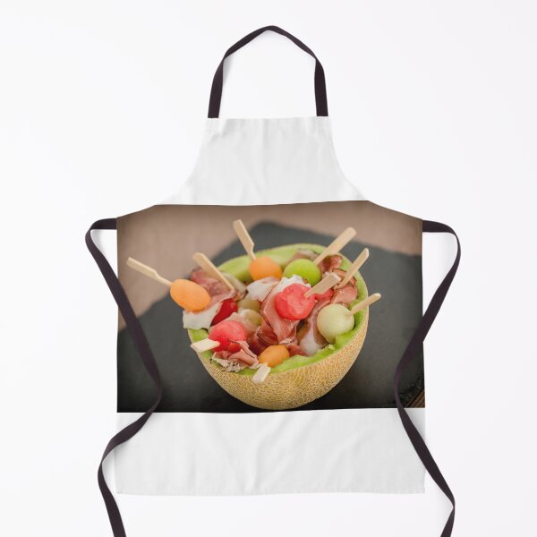 Item preview, Food Colorful Freshness Vitamins Fruit Salad Melon Tomatoes Onions Ham Skewer designed and sold by MonArtisteSam.