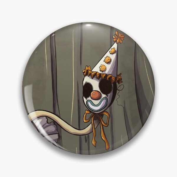 Item preview, Creepy Clown With Long Neck designed and sold by Hannah Hurst.