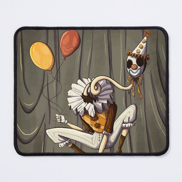 Item preview, Creepy Clown With Long Neck designed and sold by Hannah Hurst.